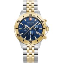 Swiss Alpine Military 7024.9145 Montre Homme Cruiser Chronographe 44mm 10ATM 