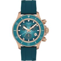 Tissot T1202173704100 Montre Homme Seastar 1000 Chronographe 38mm 30ATM 