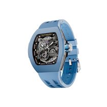 Tsar Bomba TB8218(1+2)CF/FKM-03WH/LTBU Montre Homme Atomic Lot 45mm 10ATM