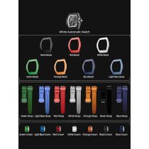 Tsar Bomba TB8218(1+7)FKM-06 Montre Homme Atomic Combo Montre Automatique Interchangeable 45mm 10ATM 