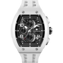 Tsar Bomba TB8224B-01 Montre Homme Elemental Biocéramique Chronographe 45mm 5ATM 