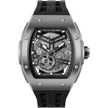 Tsar Bomba TB8228T-01 Montre Homme Elemental Titane Automatique 45mm 5ATM 
