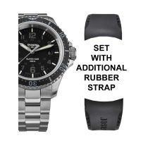 Traser H3 109376 P67 T25 SuperSub Set Noir Montre Homme 46 mm 