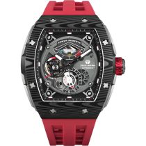 Tsar Bomba TB8210CF2-03 Montre Homme Elemental Fibre de Carbone Automatique 45mm 5ATM 