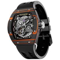 Tsar Bomba TB8218CF-BlackOrange Montre Homme Atomic Twin Montre Automatique Interchangeable 45mm 10ATM 