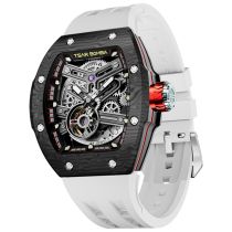 Tsar Bomba TB8218CF-EliteWhite Montre Homme Atomic Twin Montre Automatique Interchangeable 45mm 10ATM 