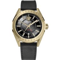Versace VEAFA0224 Montre Homme V-Code GMT 42mm 5ATM