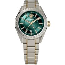 Versace VEAFA0524 Montre Homme V-Code GMT 42mm 5ATM