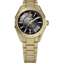 Versace VEAFA0724 Montre Homme V-Code GMT 42mm 5ATM