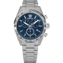 Versace VE0CA0124 Montre Homme V-Code Chrono 41mm 5ATM 