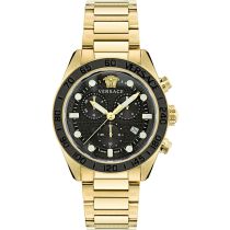 Versace VE6K00523 Montre Homme Greca Dome Chrono 43mm 5ATM 