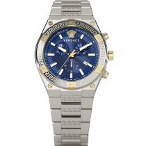 Versace VESO00522 Montre Homme Sporty Greca Chrono 46mm 5ATM 