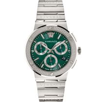 Versace VEZ900121 Montre Homme Greca Collection Chrono 43mm 5ATM 