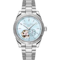 Thomas Sabo WA0417-201-209 Unisexe Bleu Glacier Automatique 36mm 5ATM 
