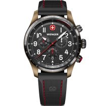 Wenger 01.0543.113 Montre Homme Terragraph Chrono 43mm 10ATM