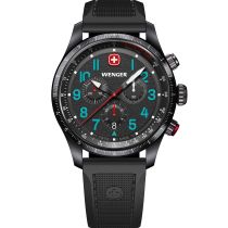 Wenger 01.0543.116 Montre Homme Terragraph Chrono 43mm 10ATM