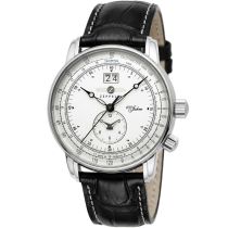 Zeppelin 7640-5 Montre Homme 100 Jahre GMT 42mm 5ATM 