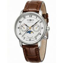 Zeppelin 8537-1 Friedrichshafen Phase Lunaire 35mm 5ATM