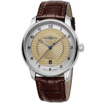 Zeppelin 8556-5 Montre Homme Friedrichshafen Automatique 40mm 5ATM 
