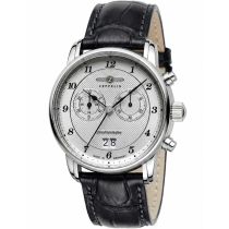 Zeppelin 8584-4 Montre Homme Friedrichshafen Chronographe 40mm 5ATM