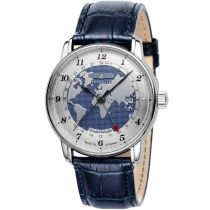 Zeppelin 8596-3 Montre Homme Friedrichshafen GMT Automatique 42mm 5ATM 