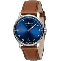Zeppelin 8643-3 Monotimer Montre Femme 36mm 5ATM