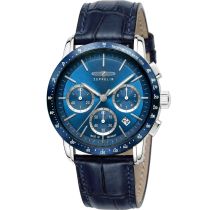 Zeppelin 8878-3 Montre Homme New York Chronographe 43mm 5ATM 