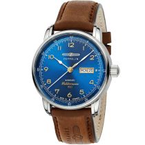 Zeppelin 9664-3 Montre Homme Méditerranée Automatique 40mm 5ATM 
