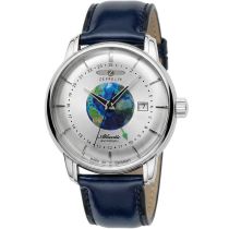Zeppelin 8468-1 Atlantic Automatique Montre Homme GMT 43mm 5ATM