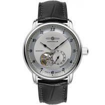 Zeppelin 8566-4 Montre Homme Friedrichshafen Open Heart Automatique 40mm 5ATM 