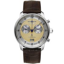 Zeppelin 8584-5 Montre Homme Friedrichshafen Chronographe 40mm 5ATM 