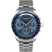 Zeppelin 8878MB-3 Montre Homme New York Chronographe 43mm 5ATM 