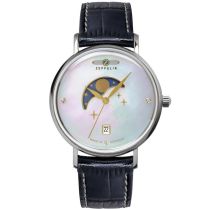 Zeppelin 7133-3 Montre Femme Luna Phase De Lune 36mm 5ATM 