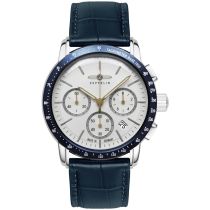 Zeppelin 8878-1 Montre Homme New York Chronographe 43mm 5ATM