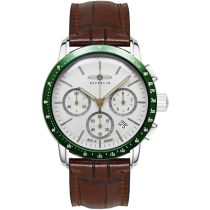 Zeppelin 8878-4 Montre Homme New York Chronographe 43mm 5ATM