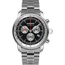 Zeppelin 8888MB-2 Montre Homme Marine 43mm 5ATM