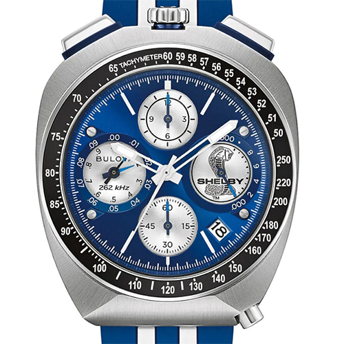 Exemple de photo d'un chronographe de marque Bulova