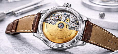 Exemple de photo d'un mouvement d'horlogerie Exemple de photo d'un mouvement d'horlogerie