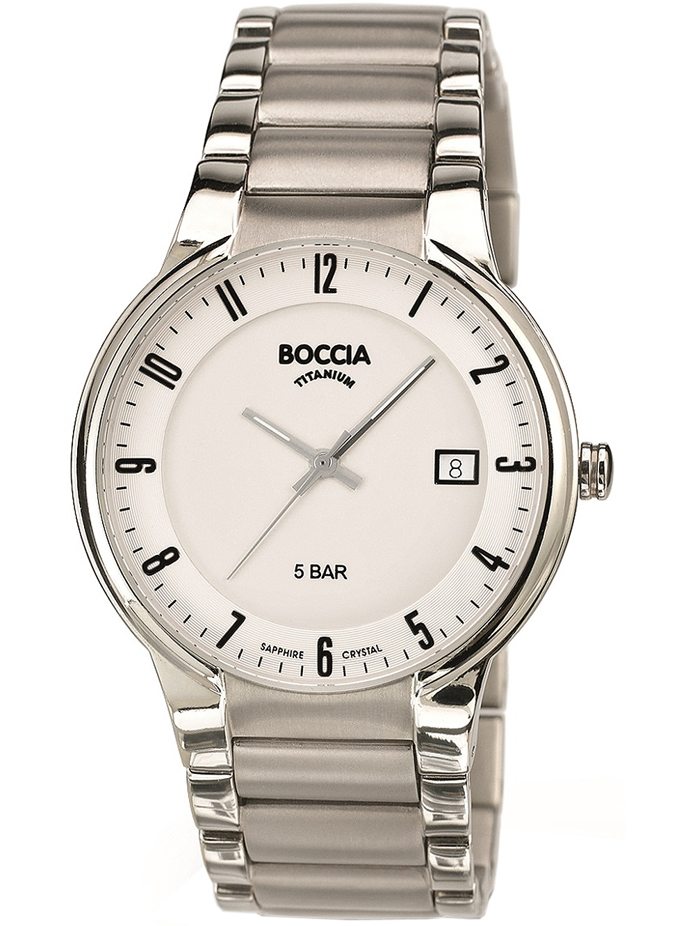 Montres Boccia 3629-02 Montre Homme Titane 39mm pour Homme &rArr