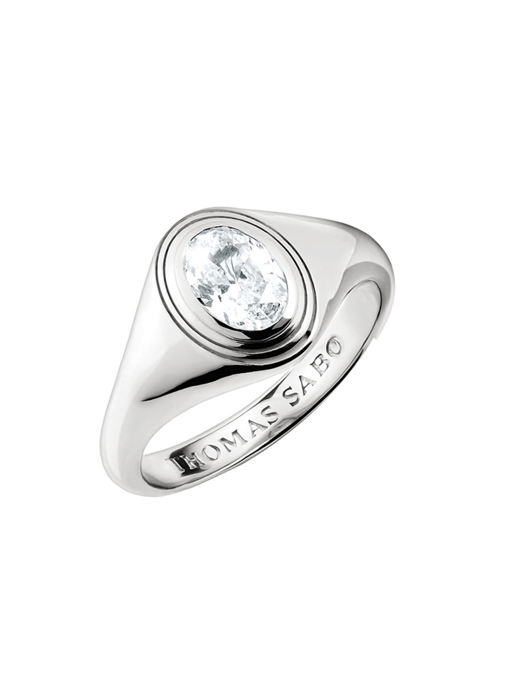 Bague Argent Améthyste 5mm Corps Croisé Ref. 27949